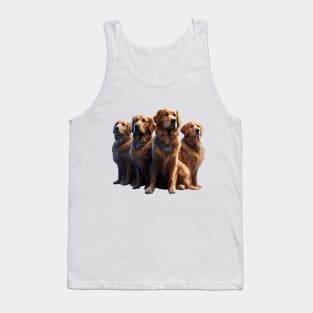 Golden Retriever Lilly Tank Top